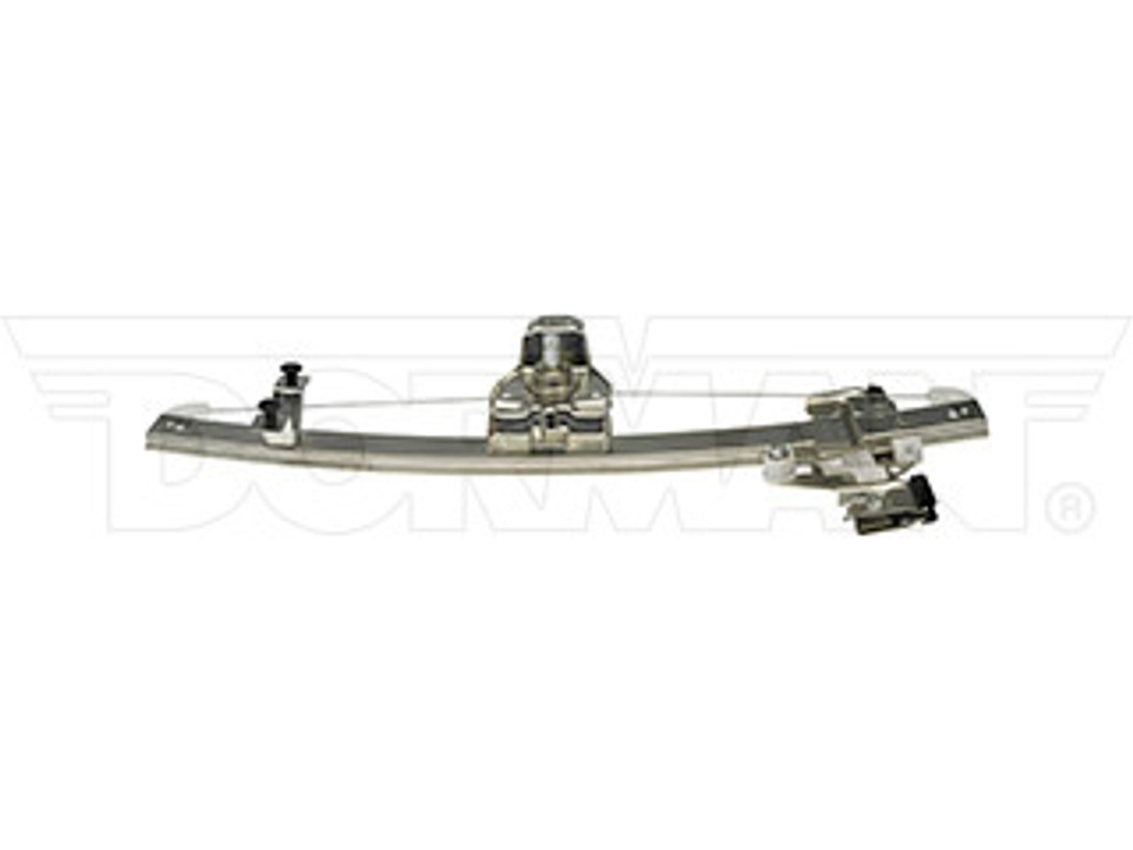 DORMAN 740-386 REAR MANUAL WINDOW REGULATOR (LEFT) 2007.5-2013 GM SILVERADO/SIERRA 2500HD/3500HD