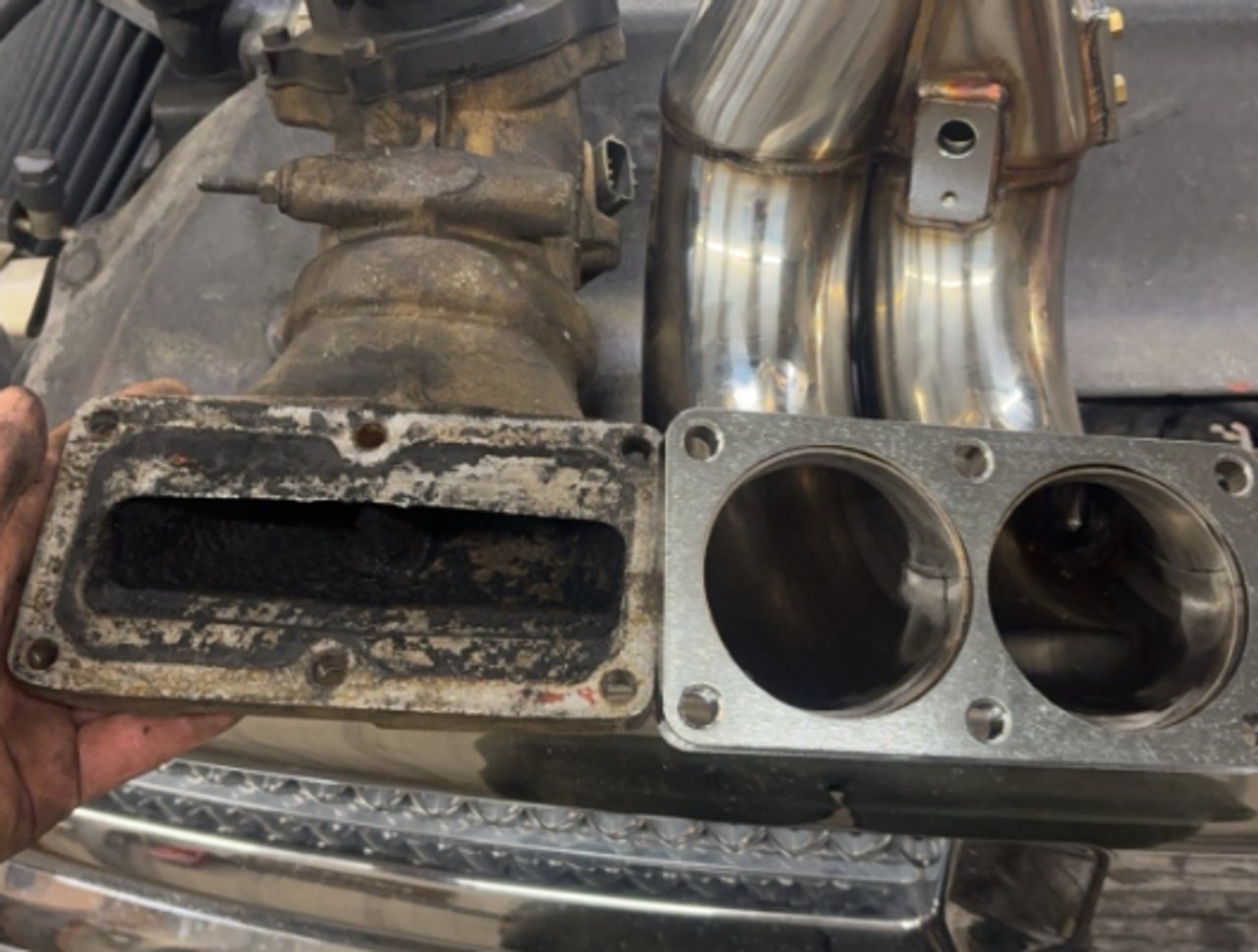 CPP GRID HEATER UPGRADE KIT WITH HIGH FLOW INTAKE KIT FOR 2007.5-2018 DODGE RAM WITH 6.7L CUMMINS ENGINE