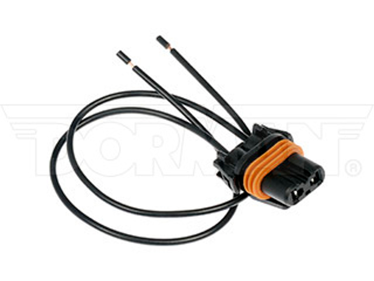 DORMAN 85812 2-WIRE 9005 HEADLIGHT PIGTAIL CONNECTOR 2006-2010 GM SILVERADO/SIERRA 2500HD/3500HD