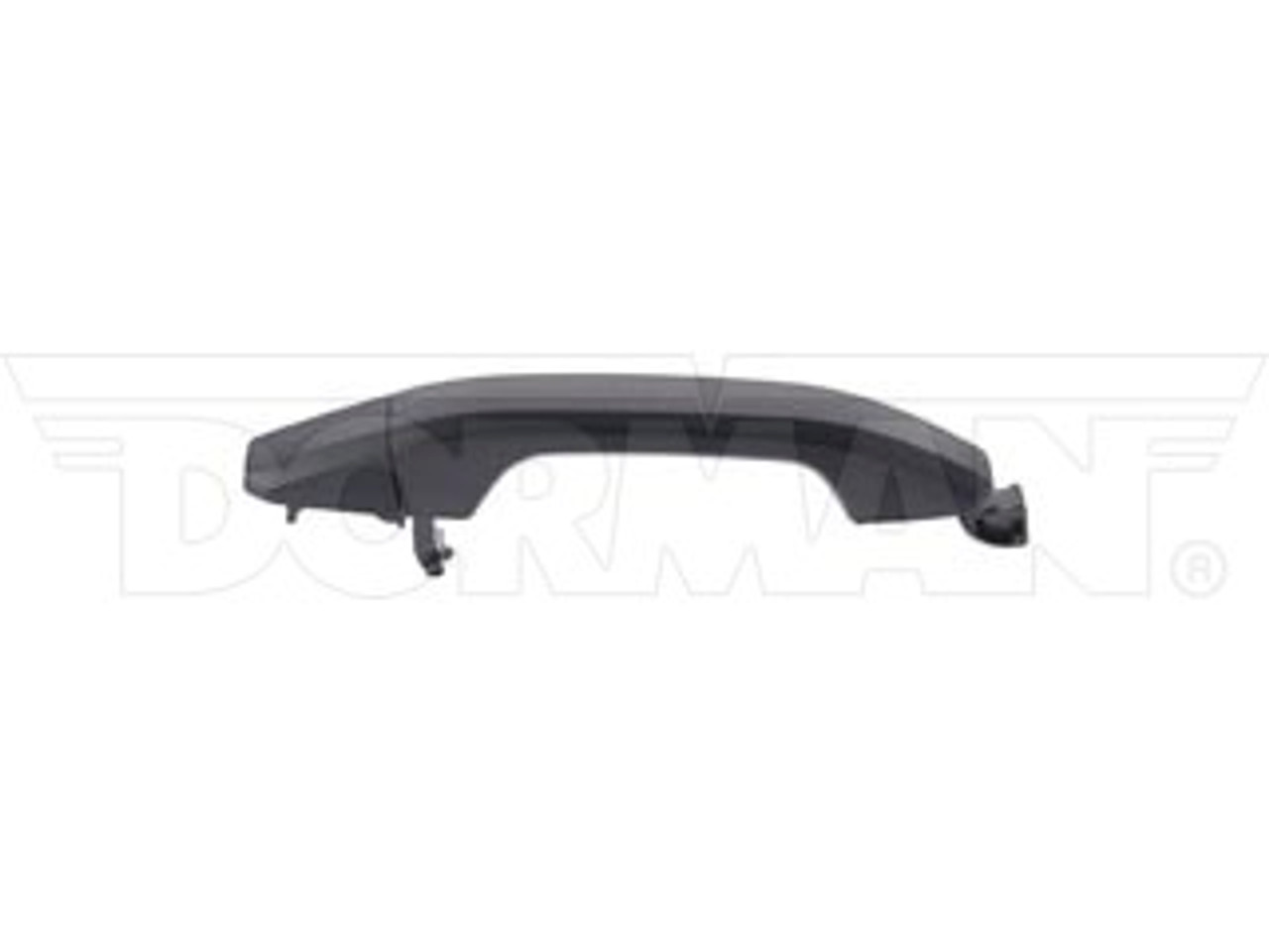 DORMAN 82395 TEXTURED BLACK EXTERIOR DOOR HANDLE (REAR LEFT/RIGHT) (CREW CAB) 2015-2019 GM SILVERADO/SIERRA 2500HD/3500HD