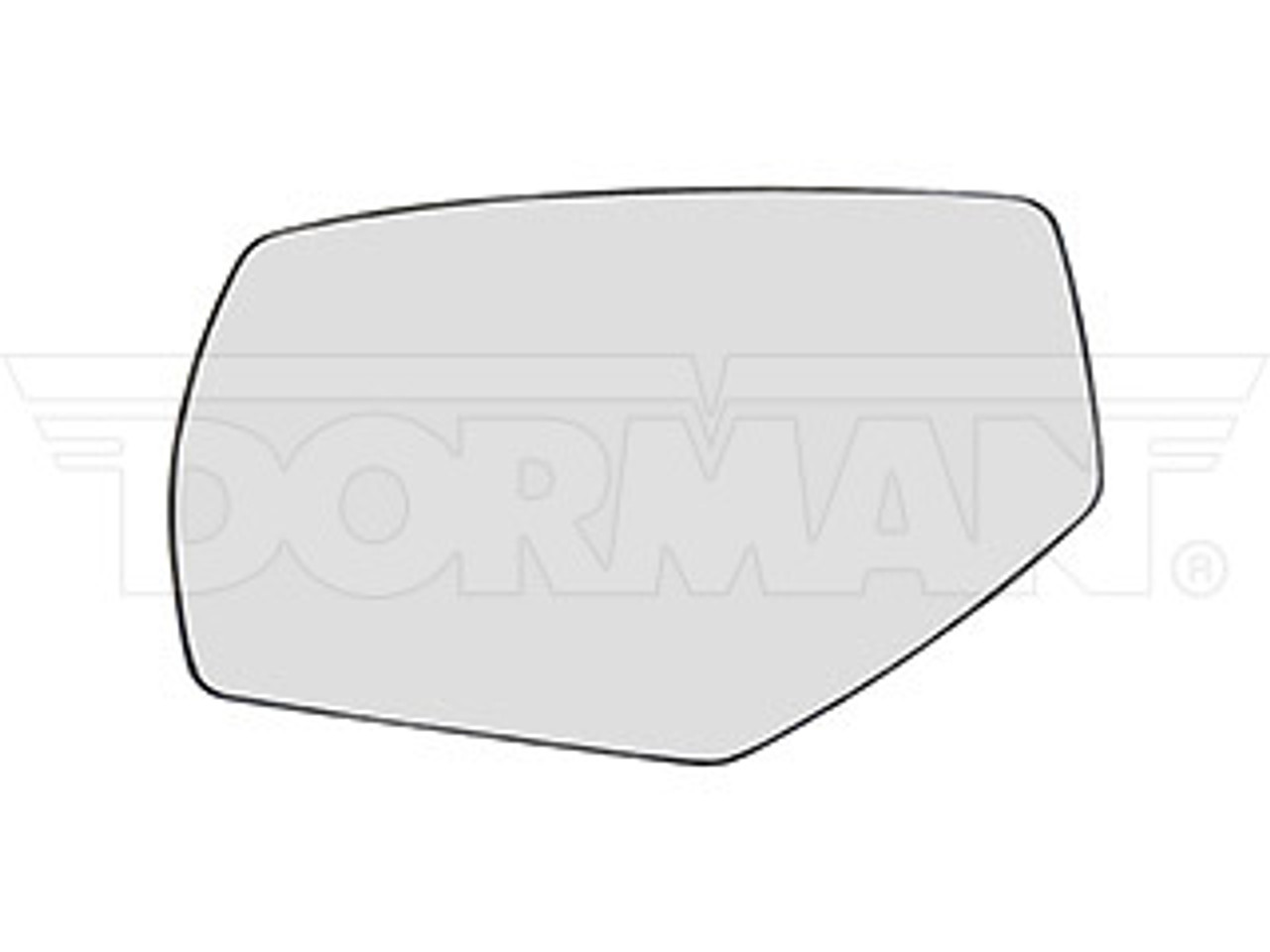 DORMAN 56191 PLASTIC BACKED MIRROR (LEFT) (POWER MIRRORS) 2014-2019 GM SILVERADO/SIERRA 2500HD | 2019 GM SILVERADO/SIERRA 1500
