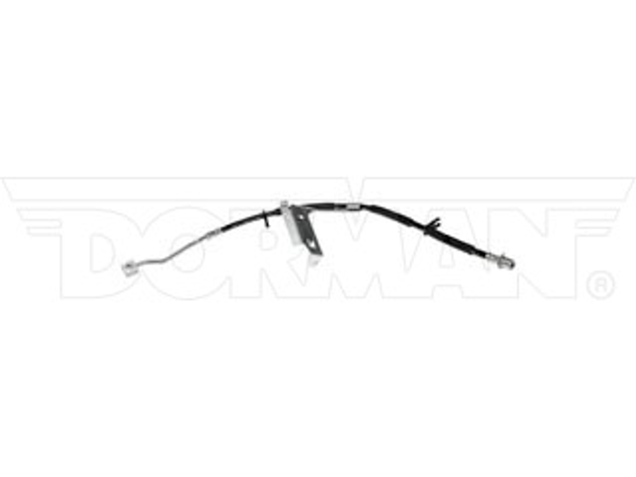DORMAN H622732 HYDRAULIC BRAKE HOSE (FRONT RIGHT) (WITH MONOBEAM SUSPENSION) 2017-2022 FORD F-350 | 2019-2020 FORD F-250 | 2017 & 2019-2022 FORD F-450 | 2017 & 2021-2022 FORD F-550 | 2021-2022 FORD F-600