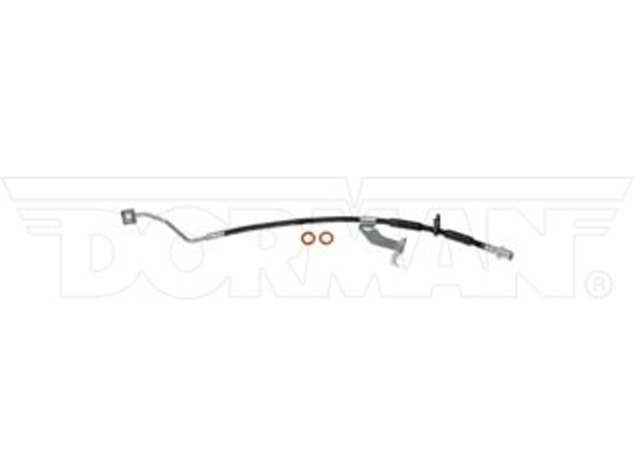 DORMAN H622729 HYDRAULIC BRAKE HOSE (FRONT RIGHT) (WITH TWIN I-BEAM SUSPENSION) 2017-2022 FORD F-250/350 | 2017 & 2019-2022 FORD F-450/550
