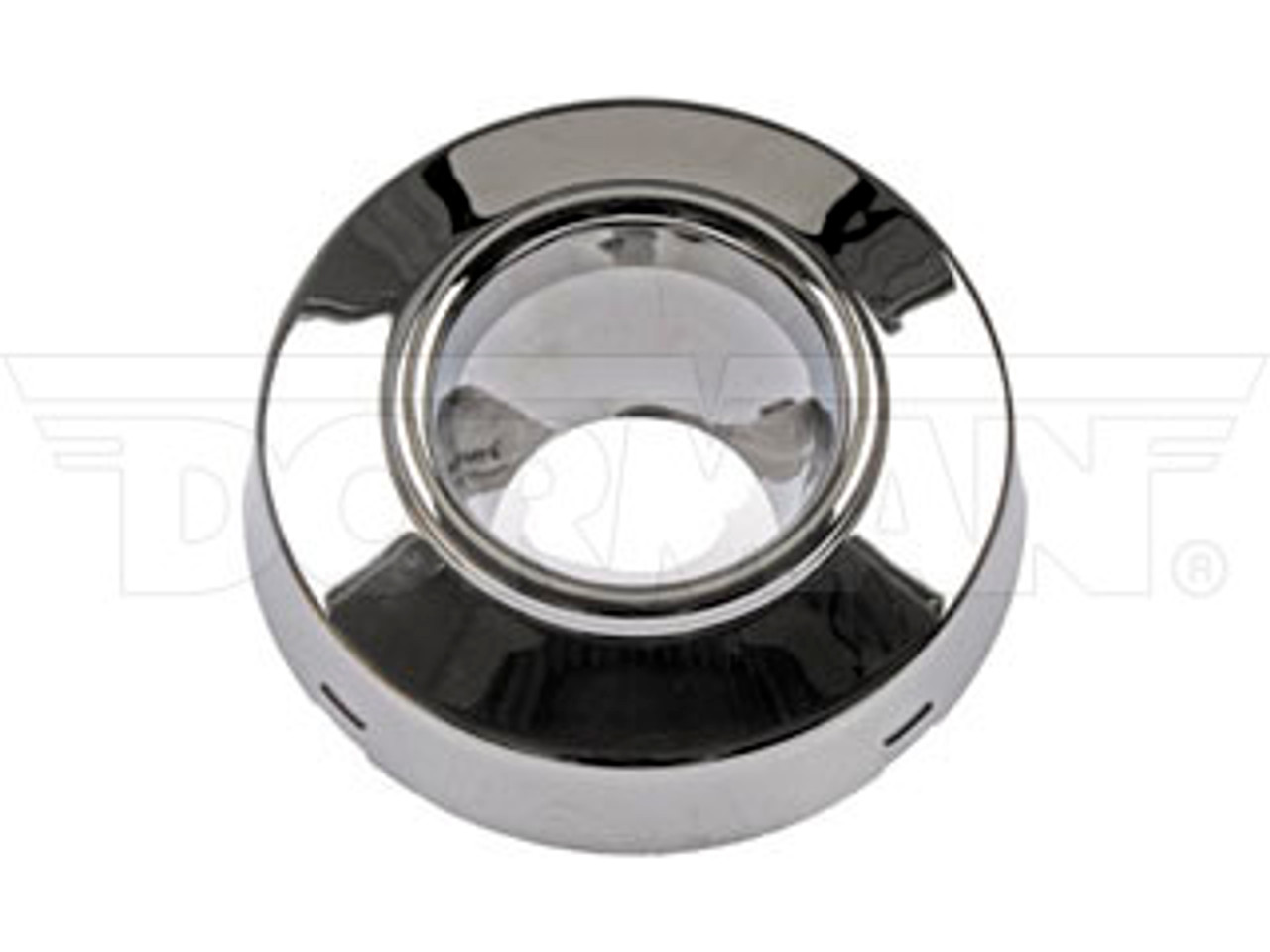 DORMAN 909-054 CHROME WHEEL CENTER CAP (FRONT) (WITH HUB HOLE) 1999-2004 FORD F-350 4WD DRW