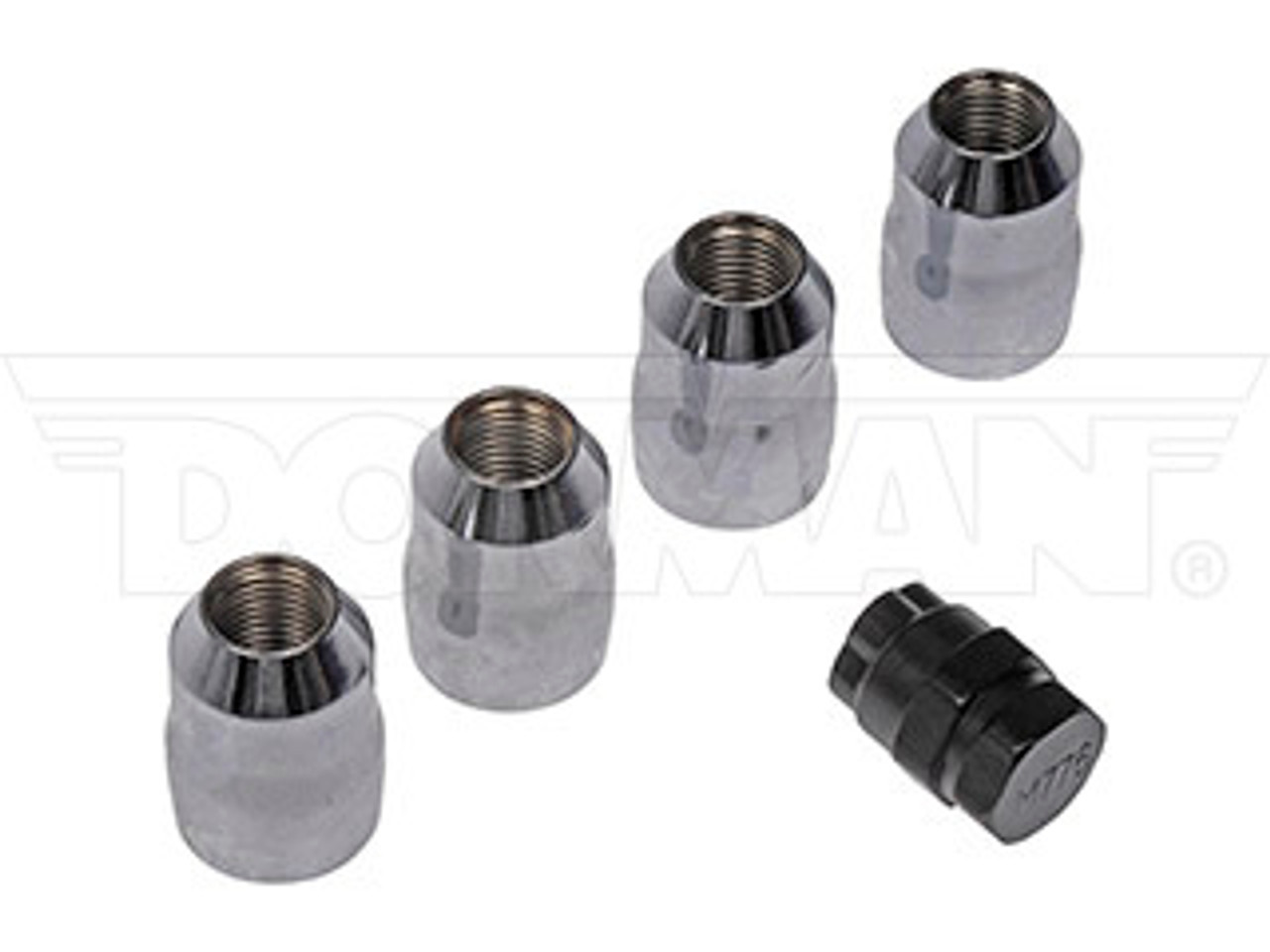 DORMAN 711-621 WHEEL LUG NUT LOCK - M14-1.50 (DUPLEX ACORN) (4-PACK) 2002-2012 FORD F-250/350/450/550 | 2003-2005 FORD EXCURSION | 2001-2012 GM SILVERADO/SIERRA 2500HD/3500HD | 1998-2000 GM C/K 2500/3500 | 2003-2006 DODGE SPRINTER 2500/3500