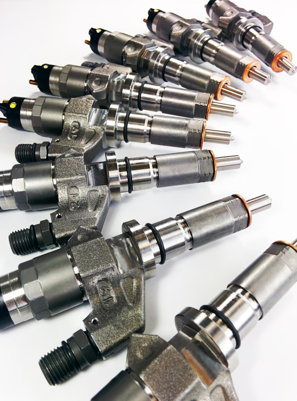 DDP NLB7-50 DURAMAX 01-04 LB7 BRAND NEW INJECTOR SET 25 PERCENT OVER 50HP