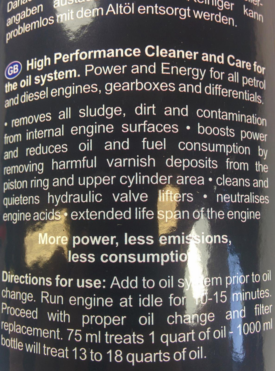 DDP OILCLEAN OIL SYSTEM CLEANER / DECARBONIZER