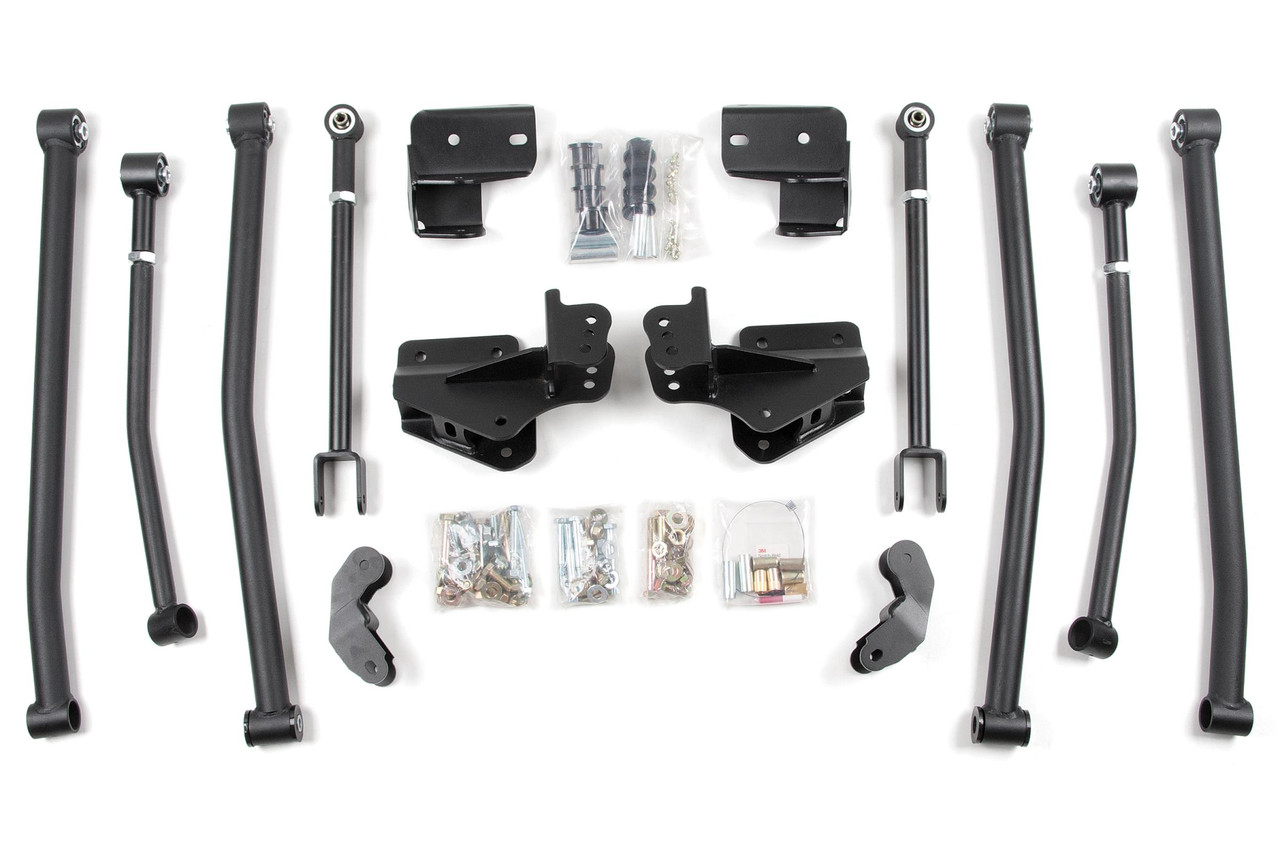 BDS SUSPENSION BDS984H LONG ARM CONVERSION UPGRADE FITS 4-6 INCH LIFT JEEP WRANGLER JK 07-18