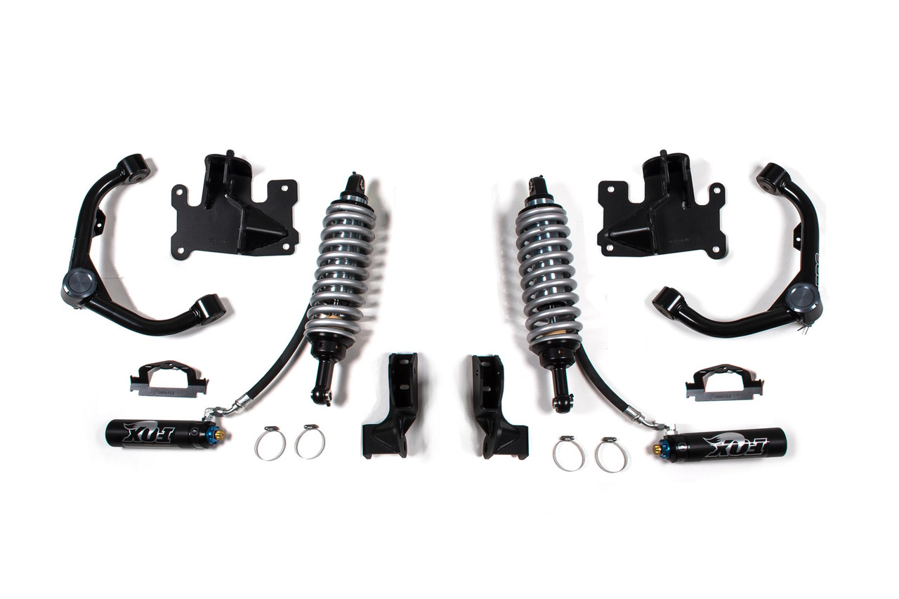 BDS SUSPENSION BDS742FDSC FOX 2.5 COIL-OVER CONVERSION UPGRADE 4.5 INCH LIFT FACTORY SERIES SILVERADO/SIERRA 2500HD/3500HD 01-10 4WD FOX 2.5 PERFORMANCE SHOCKS DIESEL FOX 2.5 PERFORMANCE SHOCKS