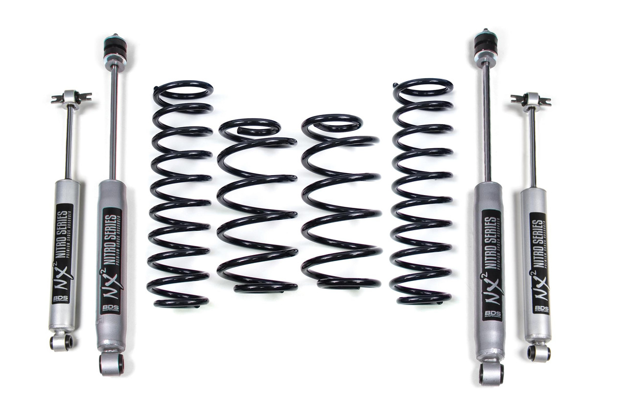 BDS SUSPENSION BDS417FS 2 INCH LIFT KIT JEEP WRANGLER TJ/LJ 97-06 FOX 2.0 PERFORMANCE SHOCKS
