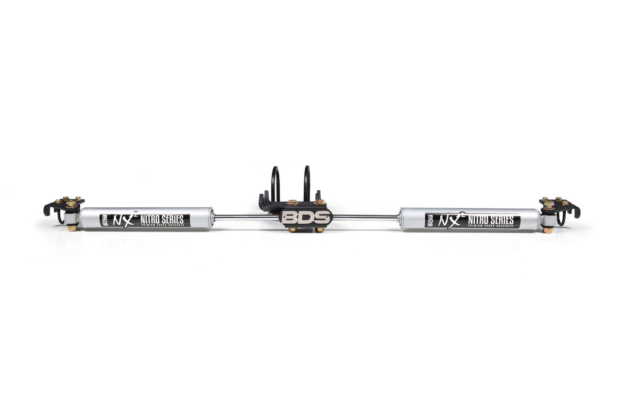 BDS SUSPENSION BDS2022DH DUAL STEERING STABILIZER KIT W/ NX2 SHOCKS FORD F250/F350 SUPER DUTY 05-24 4WD BDS SUSPENSION BDS2022DH DUAL STEERING STABILIZER KIT W/ NX2 SHOCKS FORD F250/F350 SUPER DUTY 05-24 4WD