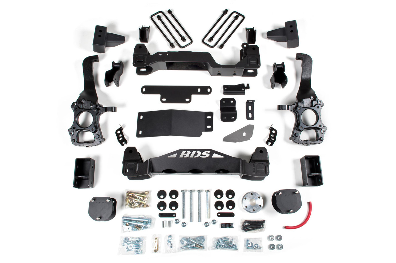 BDS SUSPENSION BDS1962H 4 INCH LIFT KIT FORD F150 RAPTOR 17-18 4WD 4 INCH BLOCK KIT