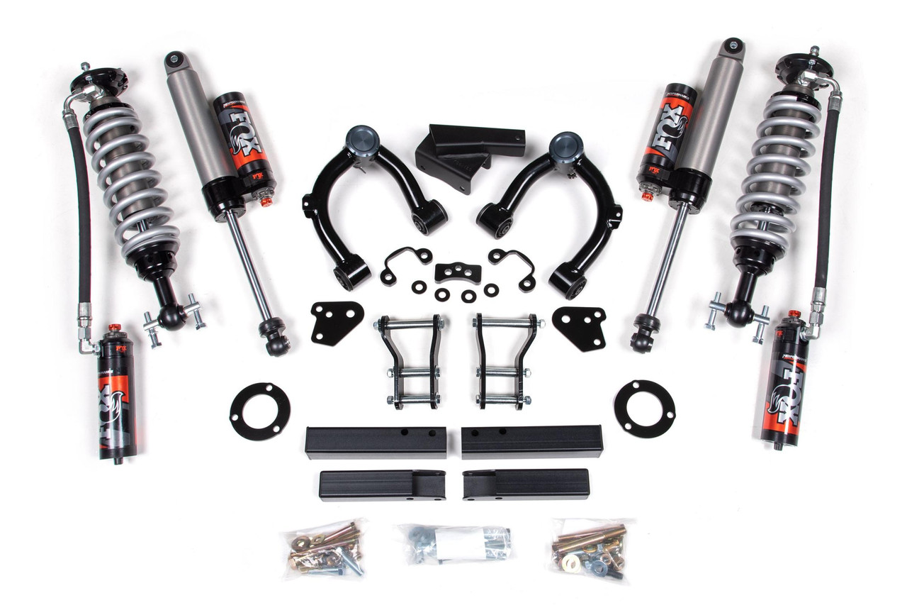 BDS SUSPENSION BDS1910FPE 3.5 INCH LIFT KIT FOX 2.5 COIL-OVER FORD RANGER 19-23 4WD CAST STEEL FOX 2.5 PERFORMANCE ELITE SHOCKS