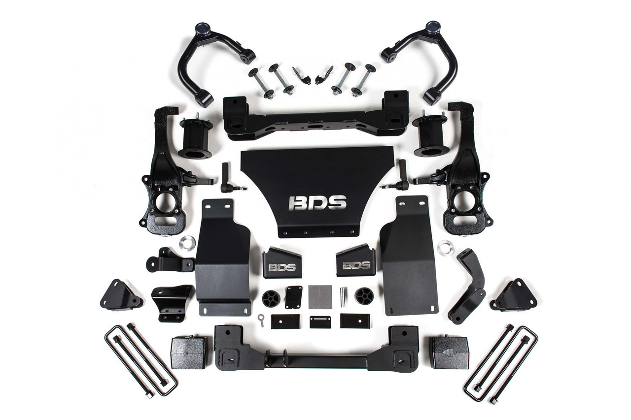 BDS SUSPENSION BDS1835H 4 INCH LIFT KIT CHEVY SILVERADO 1500 ZR2 & GMC SIERRA 1500 AT4X 22-23 NX2 NITRO