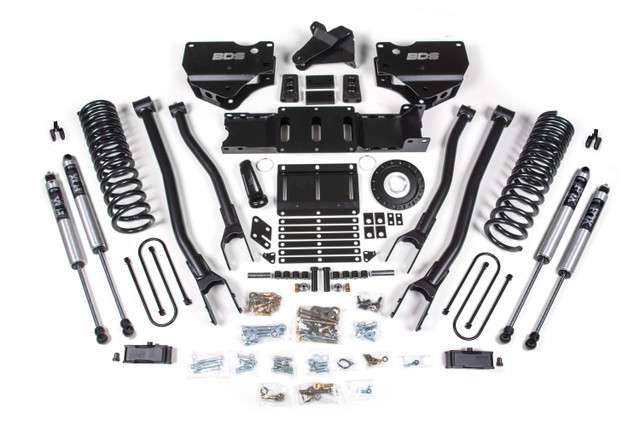 BDS SUSPENSION BDS1672FS 4 INCH LIFT KIT W/ 4-LINK RAM 3500 19-23 4WD DIESEL 8 BOLT FOX 2.0 PERFORMANCE SHOCKS