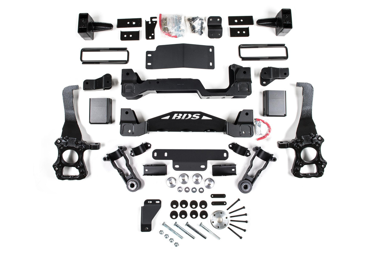 BDS SUSPENSION BDS1558H 4 INCH LIFT KIT FORD F150 RAPTOR 19-20 4WD 5 INCH BLOCK KIT