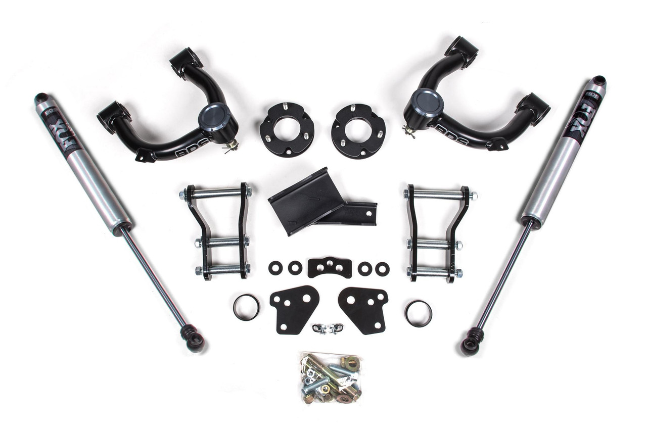 BDS SUSPENSION BDS1545FS 3.5 INCH LIFT KIT FORD RANGER 19-23 4WD CAST ALUMINUM KNUCKLE FOX 2.0 PERFORMANCE SHOCKS