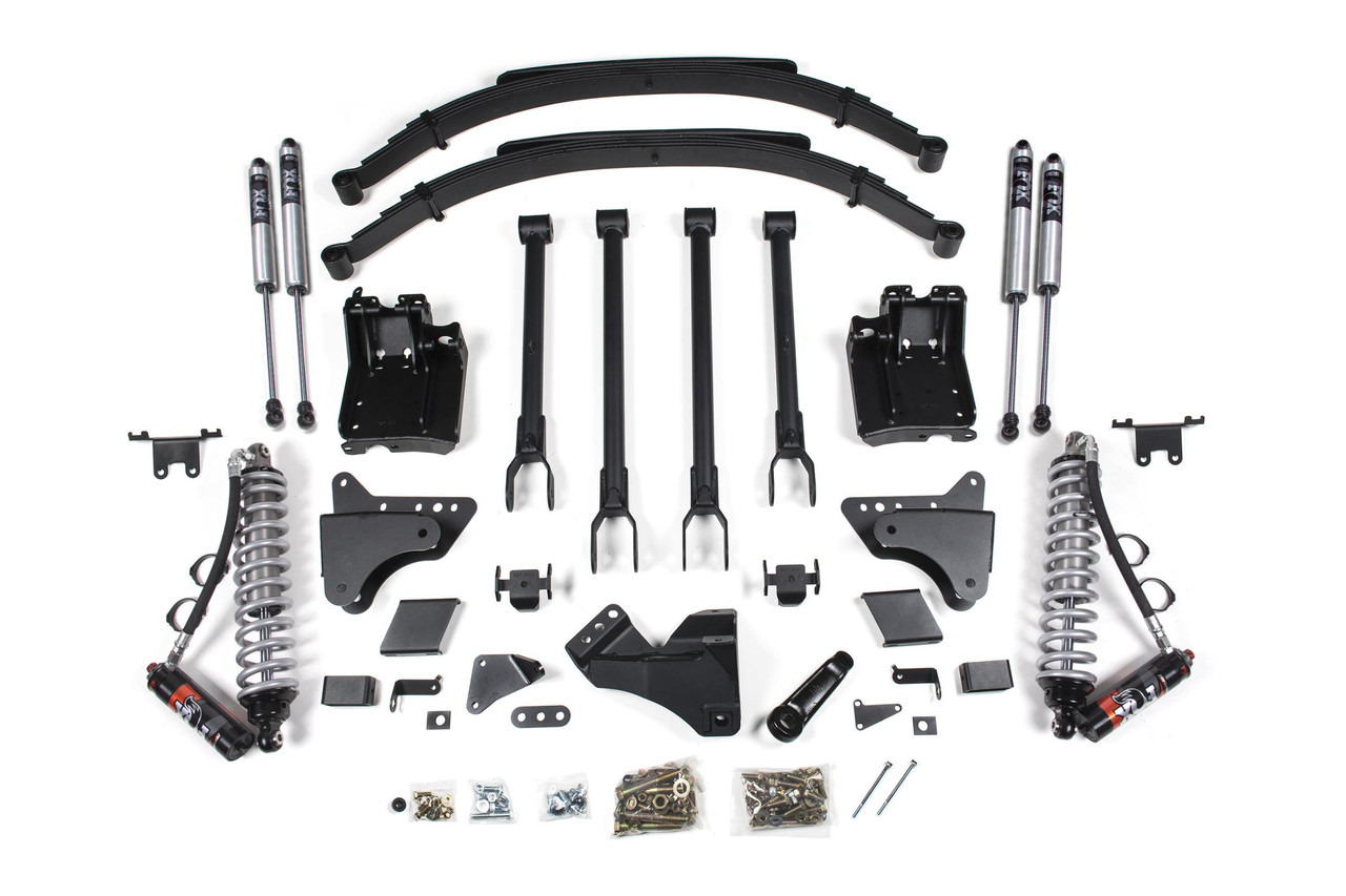 BDS SUSPENSION BDS1500FPE 8 INCH LIFT KIT 4-LINK & FOX 2.5 PERFORMANCE ELITE COIL-OVER CONVERSION FORD F250/F350 SUPER DUTY 11-16 4WDFOX 2.5 PERFORMANCE ELITE SHOCKS