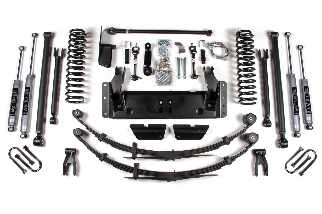 BDS SUSPENSION BDS1441FS 6.5 INCH LIFT KIT LONG ARM JEEP CHEROKEE XJ 84-01 DANA 35 FOX 2.0 PERFORMANCE SHOCKS