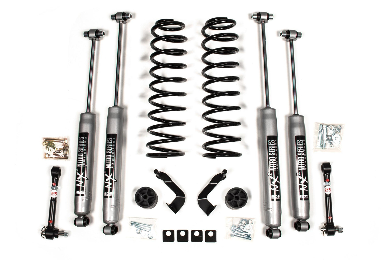 BDS SUSPENSION BDS1436H 2 INCH LEVELING KIT JEEP GLADIATOR JT 20-23 NX2 NITRO SHOCKS