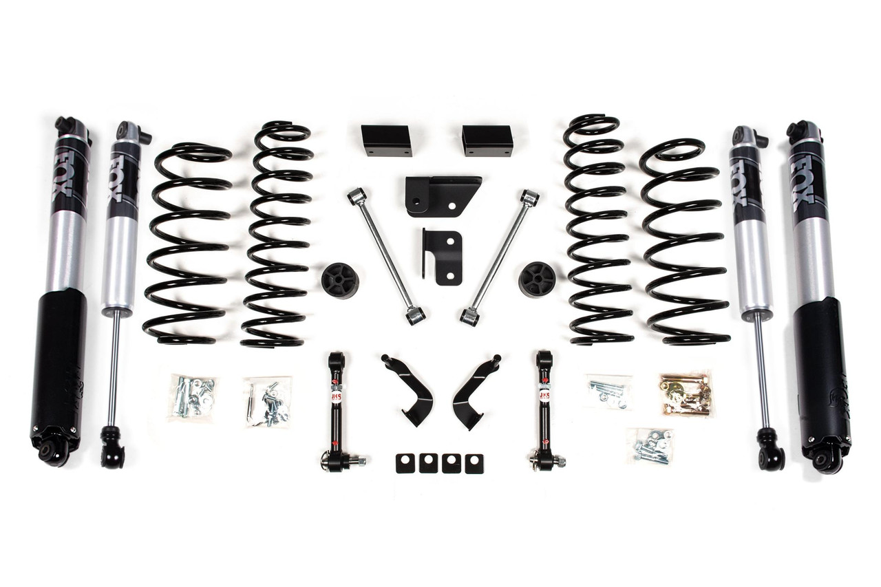 BDS SUSPENSION BDS1435PS 2 INCH LIFT KIT JEEP WRANGLER JL 18-25 4-DOOR FOX 2.5 PERFORMANCE SHOCKS