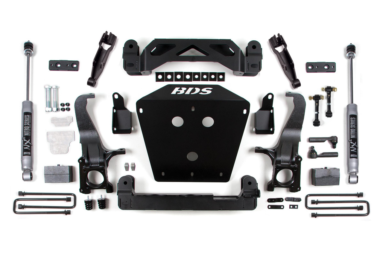 BDS SUSPENSION BDS814H 4.5 INCH LIFT KIT TOYOTA TUNDRA 07-15 2/4WD NX2 NITRO