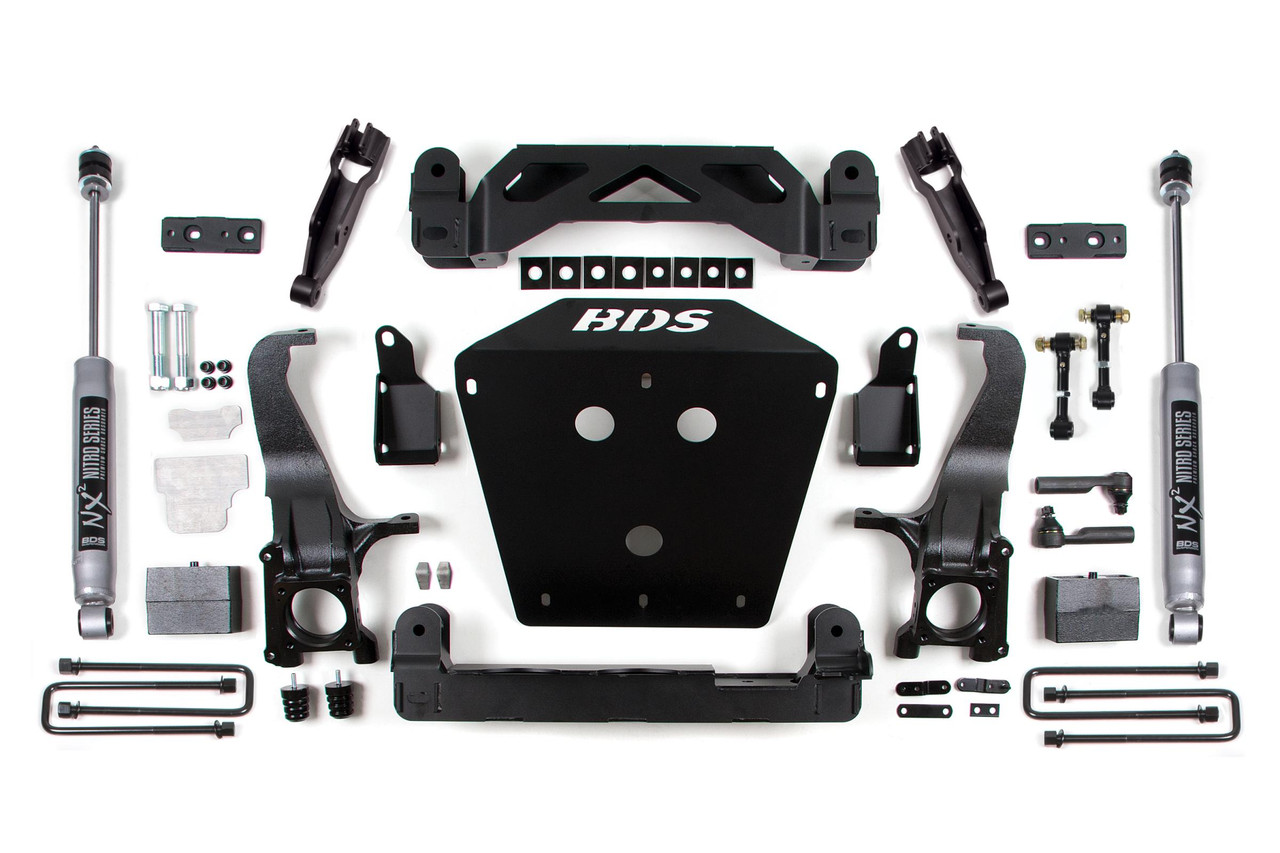 BDS SUSPENSION BDS818H 7 INCH LIFT KIT TOYOTA TUNDRA 16-21 2/4WD NX2 NITRO
