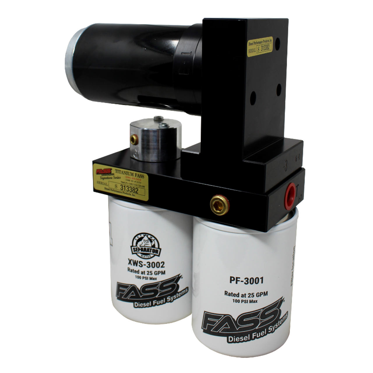 FASS TSD12250G TITANIUM SIGNATURE SERIES DIESEL FUEL SYSTEM 250GPH FOR 2019-2020 RAM WITH 6.7 CUMMINS