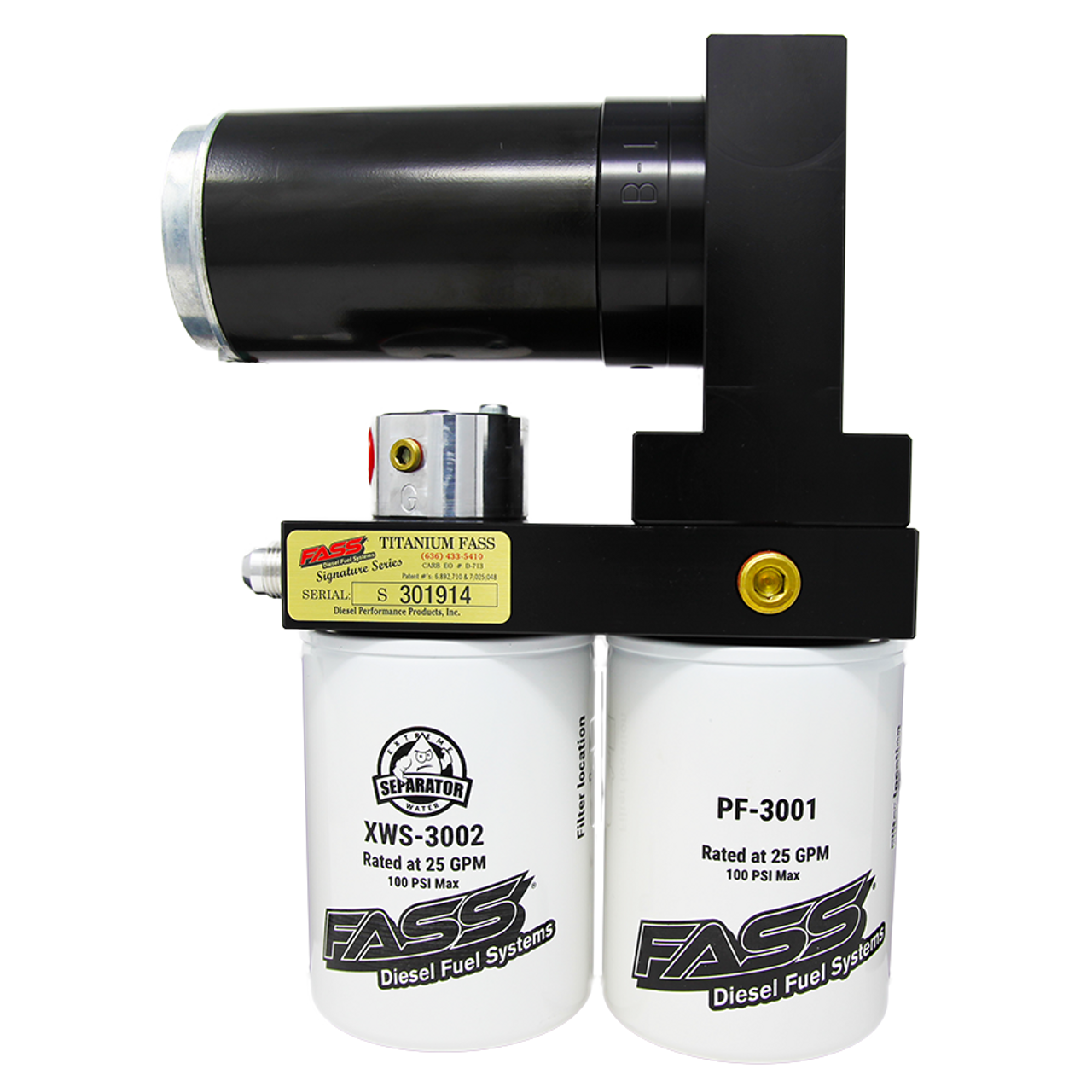 FASS TSC13290F240G TITANIUM SIGNATURE SERIES DIESEL FUEL SYSTEM 290F 240GPH FOR 2017–2019 GM 6.6L DURAMAX FASS TSC13290F240G TITANIUM SIGNATURE SERIES DIESEL FUEL SYSTEM 290F 240GPH FOR 2017–2019 GM 6.6L DURAMAX