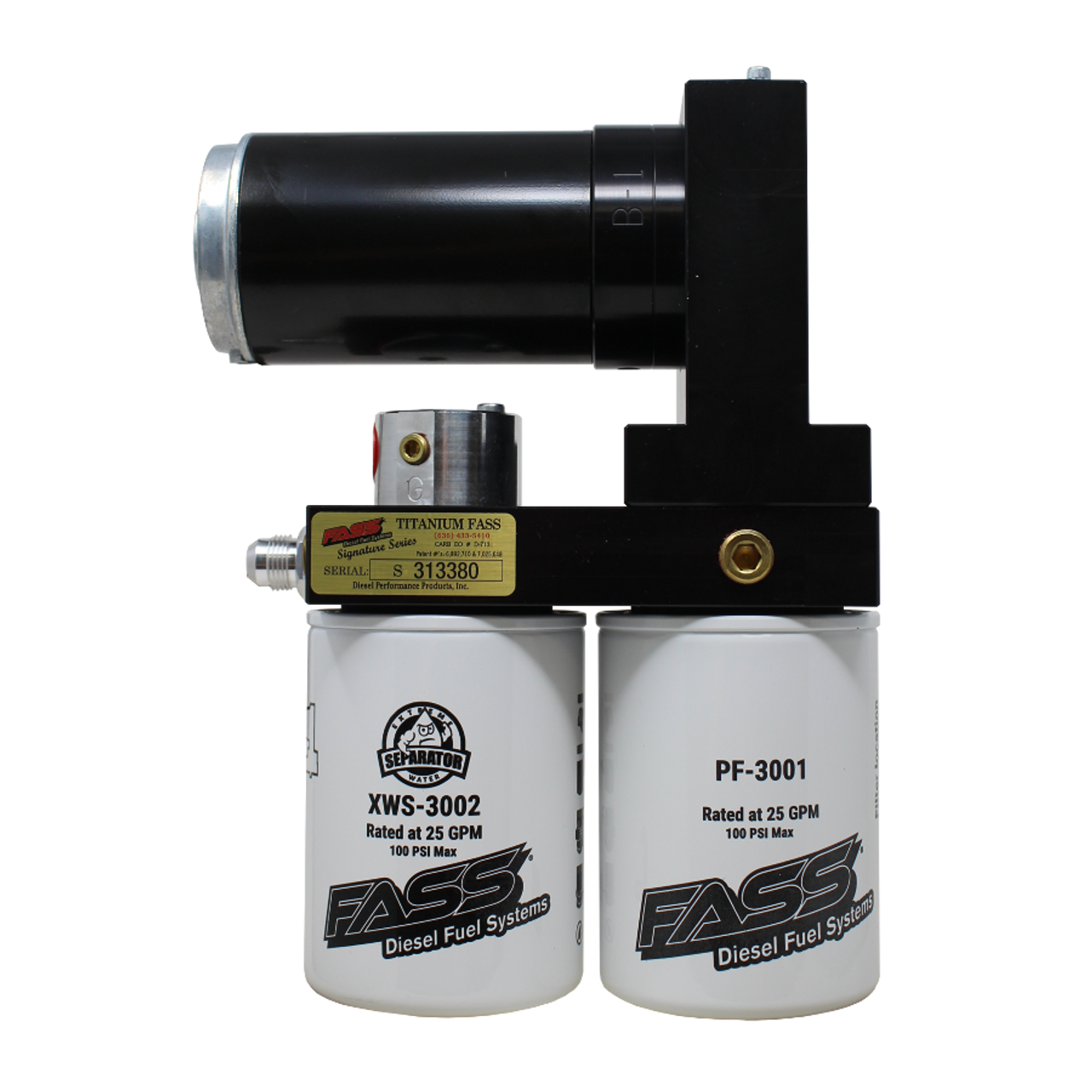 FASS IND165G INDUSTRIAL SERIES DIESEL FUEL SYSTEM CLASS 8 SEMI UNIVERSAL 165GPH