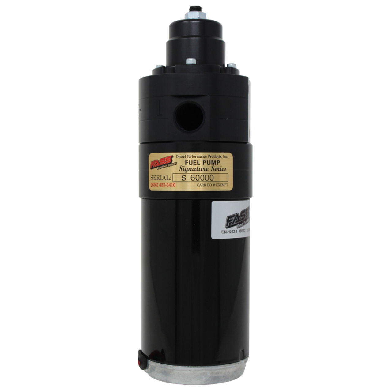 FASS FASD10290F260G ADJUSTABLE DIESEL FUEL LIFT PUMP 290F 260GPH AT 45PSI FOR 1994–1998 DODGE 5.9 CUMMINS 12 VALVE