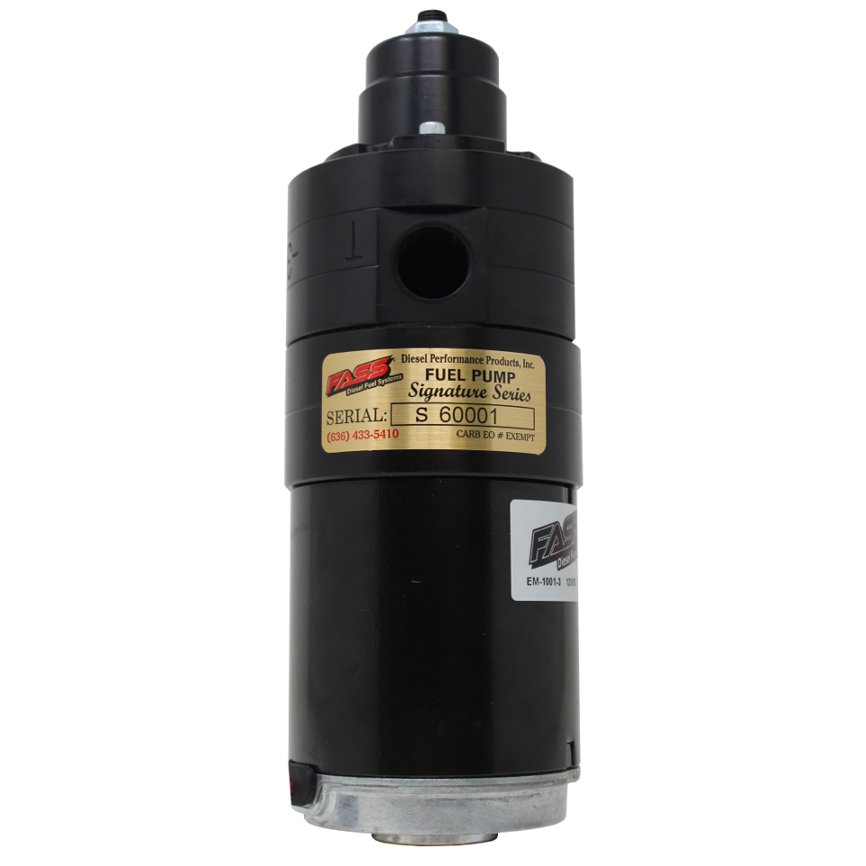 FASS FASD02100G ADJUSTABLE DIESEL FUEL LIFT PUMP 100GPH FOR 1994–1998 DODGE 5.9 CUMMINS 12 VALVE
