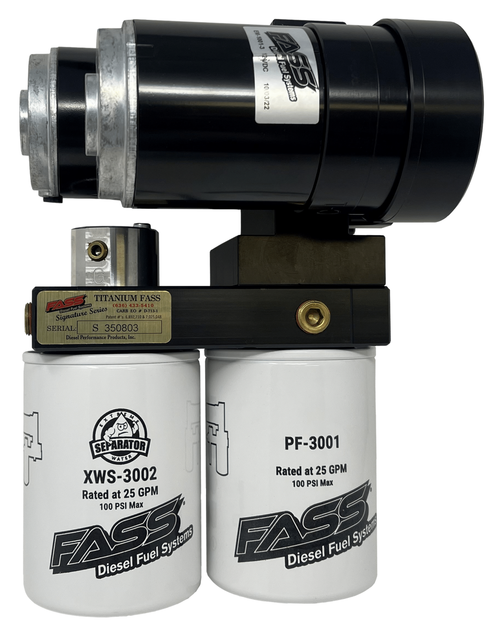 FASS COMP330G FUEL SYSTEMS COMP330G COMPETITION SERIES 330GPH (30 PSI MAX)