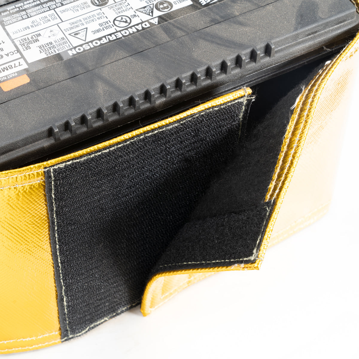 PPE 149002100 HEAT SHIELD BATTERY SIDE POST GOLD