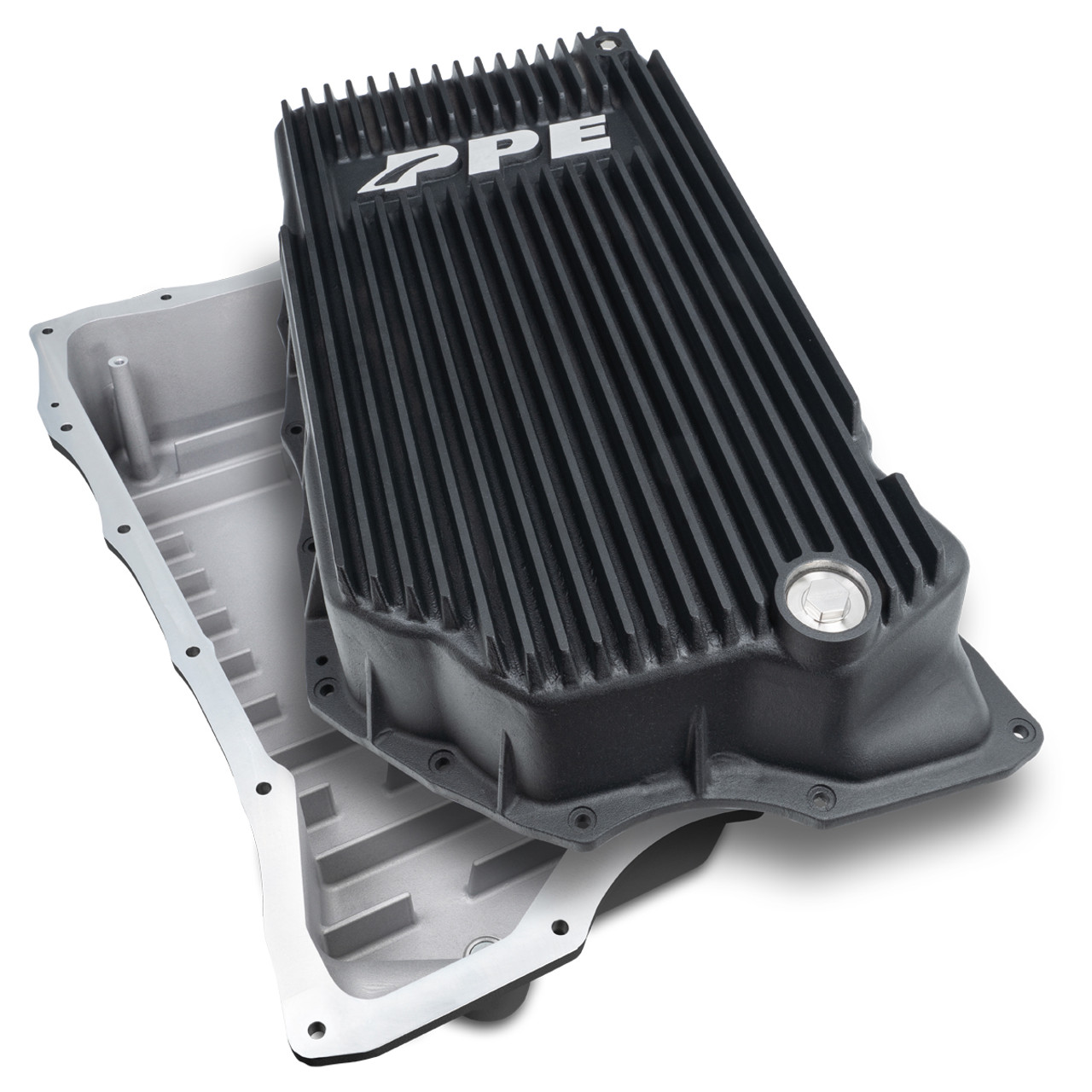 PPE 128051420 2020-2023 GM 6.6L DURAMAX W/ 10L1000 TRANSMISSION - HEAVY-DUTY CAST DEEP TRANSMISSION PAN BLACK PPE 128051420 2020-2023 GM 6.6L DURAMAX W/ 10L1000 TRANSMISSION - HEAVY-DUTY CAST DEEP TRANSMISSION PAN BLACK