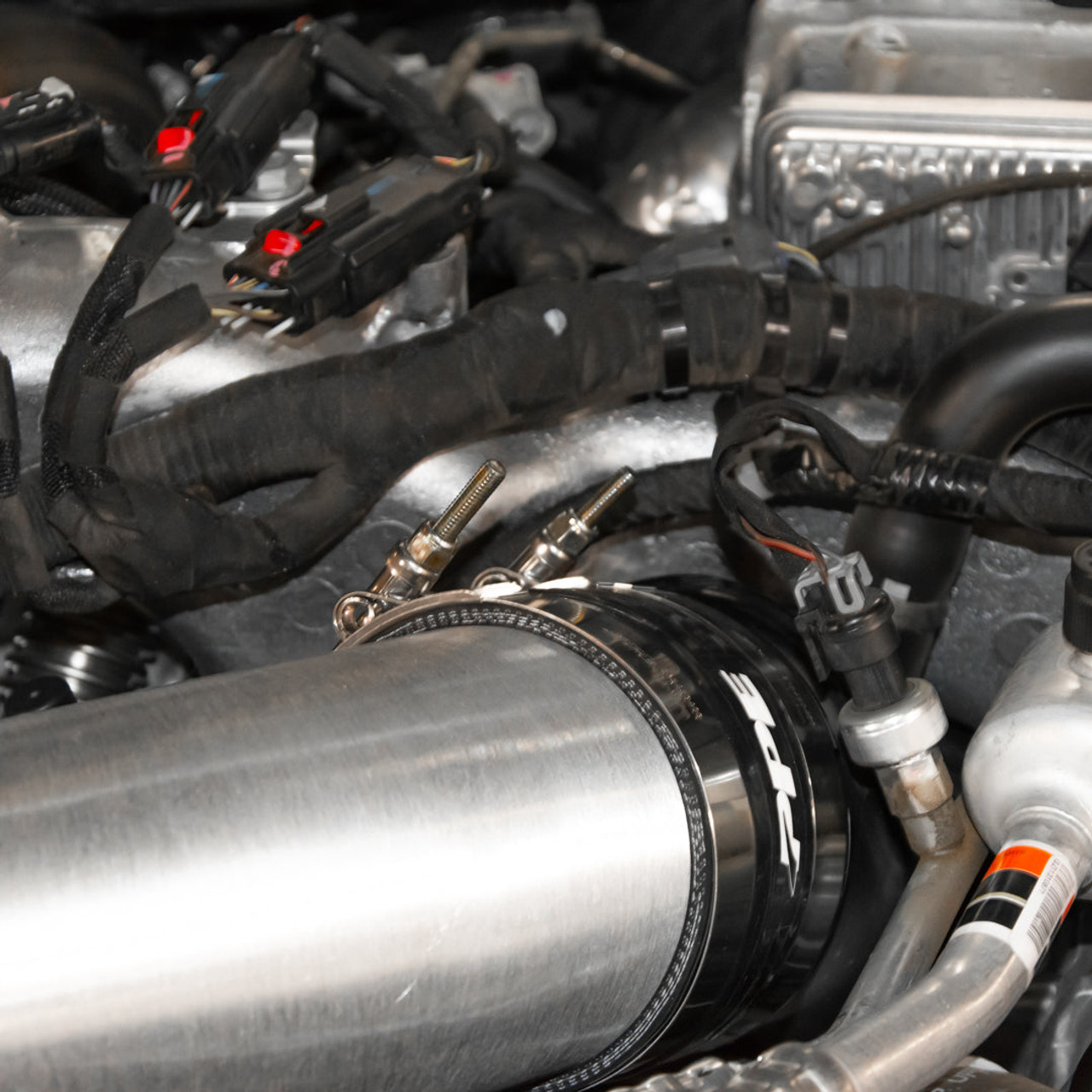 PPE 115020020 2017-2019 GM 6.6L DURAMAX TURBO INLET UPGRADE KIT BLACK PPE 115020020 2017-2019 GM 6.6L DURAMAX TURBO INLET UPGRADE KIT BLACK