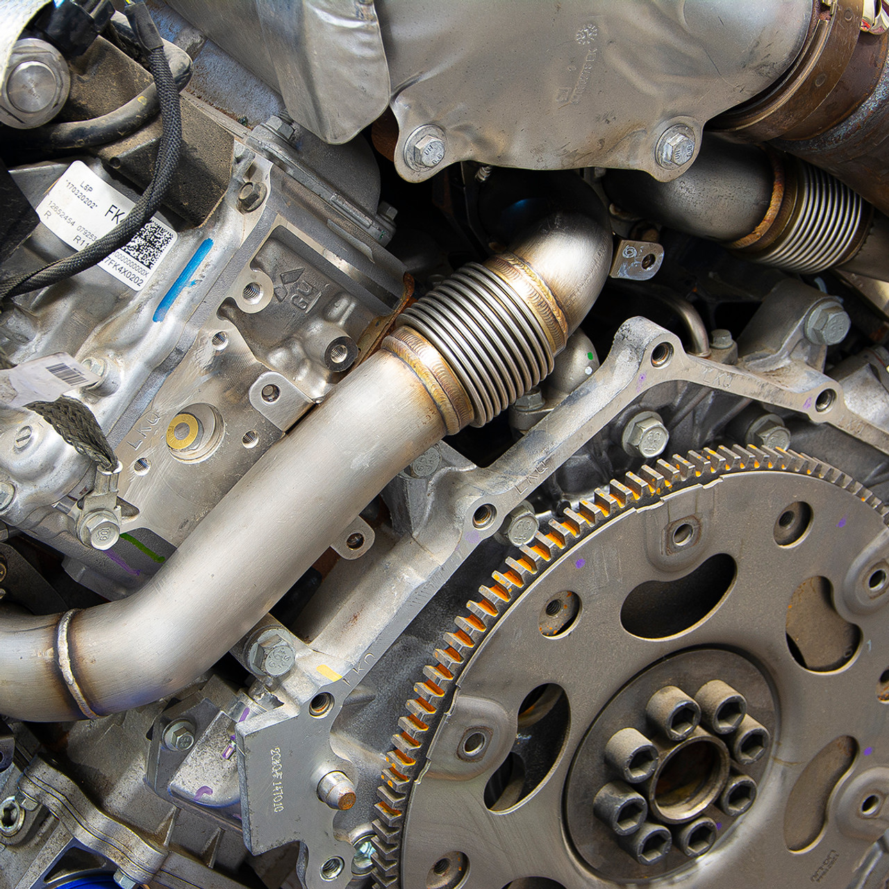 PPE 116120000 GM 6.6L DURAMAX OEM LENGTH REPLACEMENT HIGH FLOW UP-PIPES GM FED 01-04 AND CA 2001 PPE 116120000 GM 6.6L DURAMAX OEM LENGTH REPLACEMENT HIGH FLOW UP-PIPES GM FED 01-04 AND CA 2001