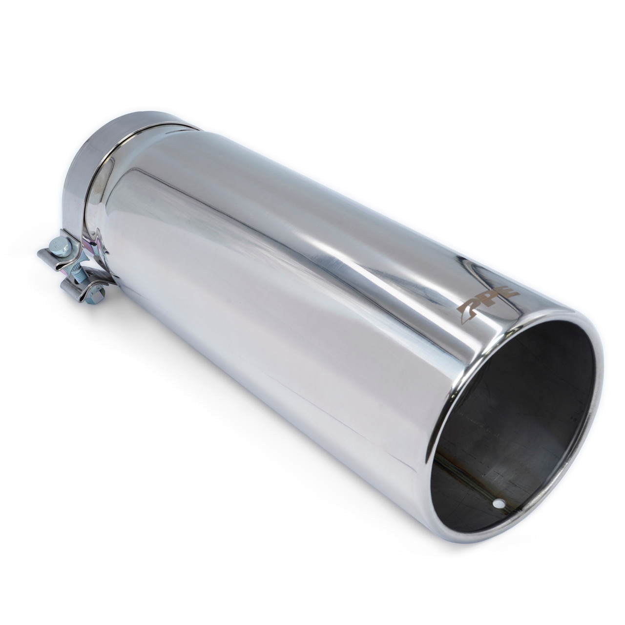 PPE 117021500 EXHAUST TIP STAINLESS GM 15-19 SILVER POLISHED