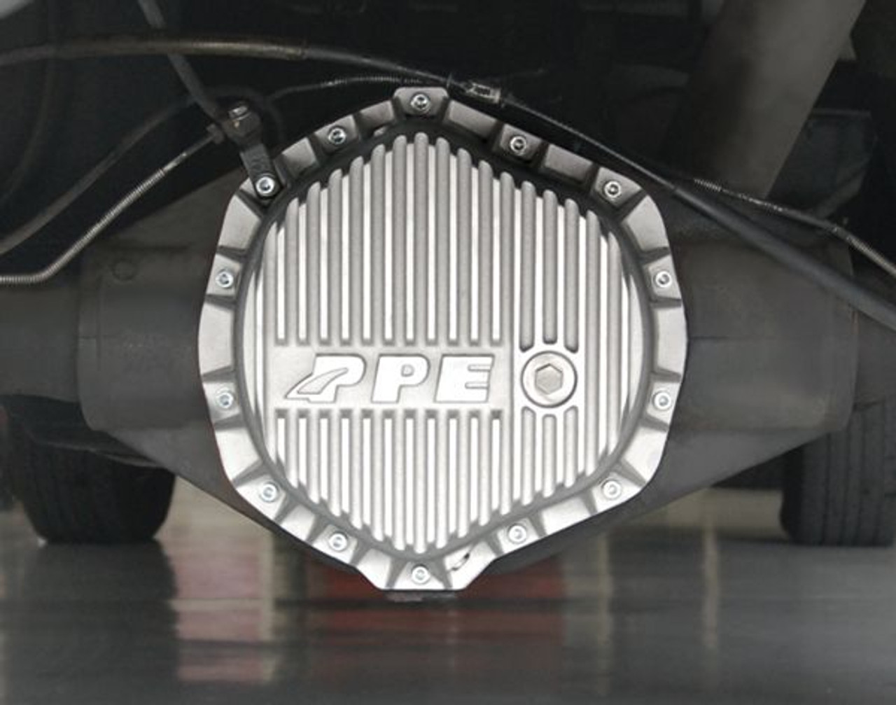 PPE 138051000 HEAVY DUTY ALUMINUM REAR DIFFERENTIAL COVER GM/DODGE 2500HD/3500HD RAW