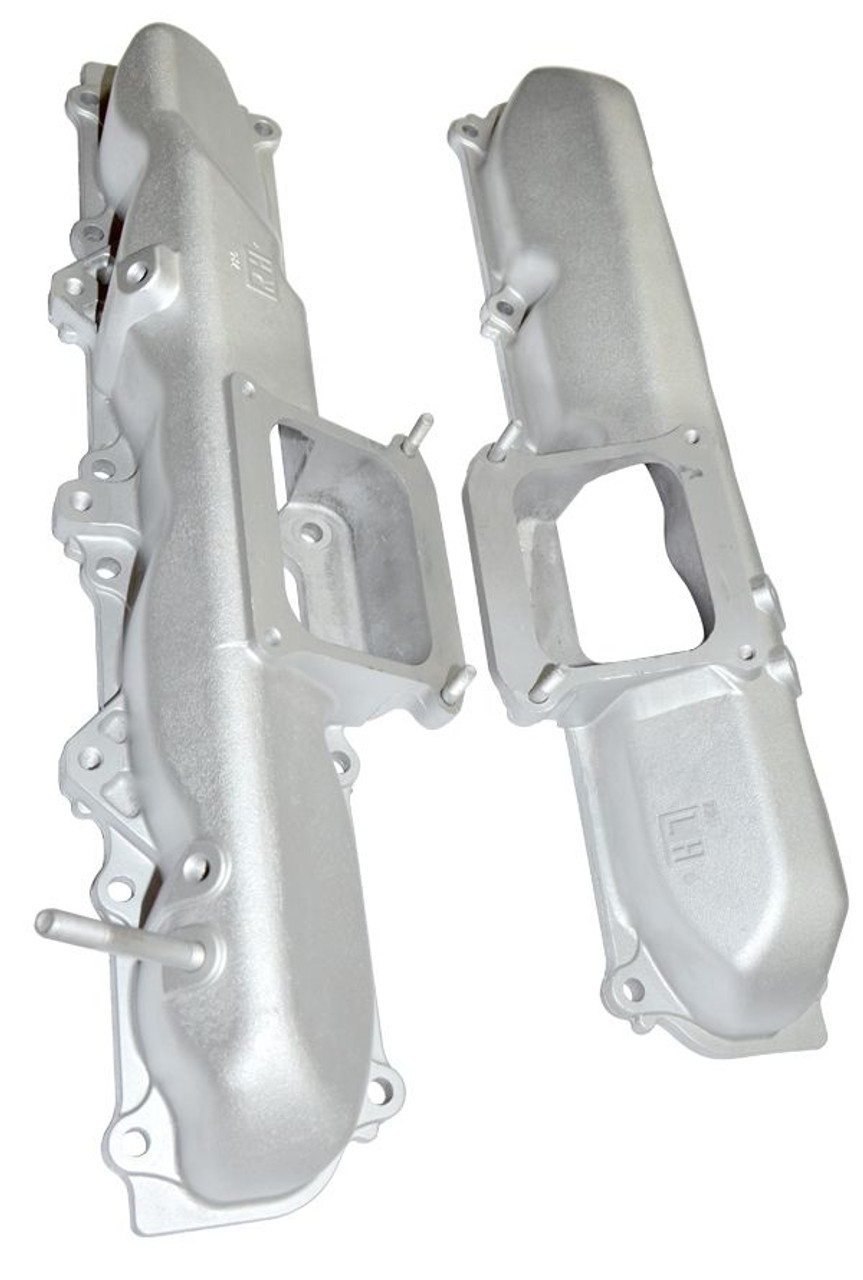 PPE 115051500 L/R BANK MANIFOLDS GM DURAMAX 06-10 INCHRAW INCH SILVER
