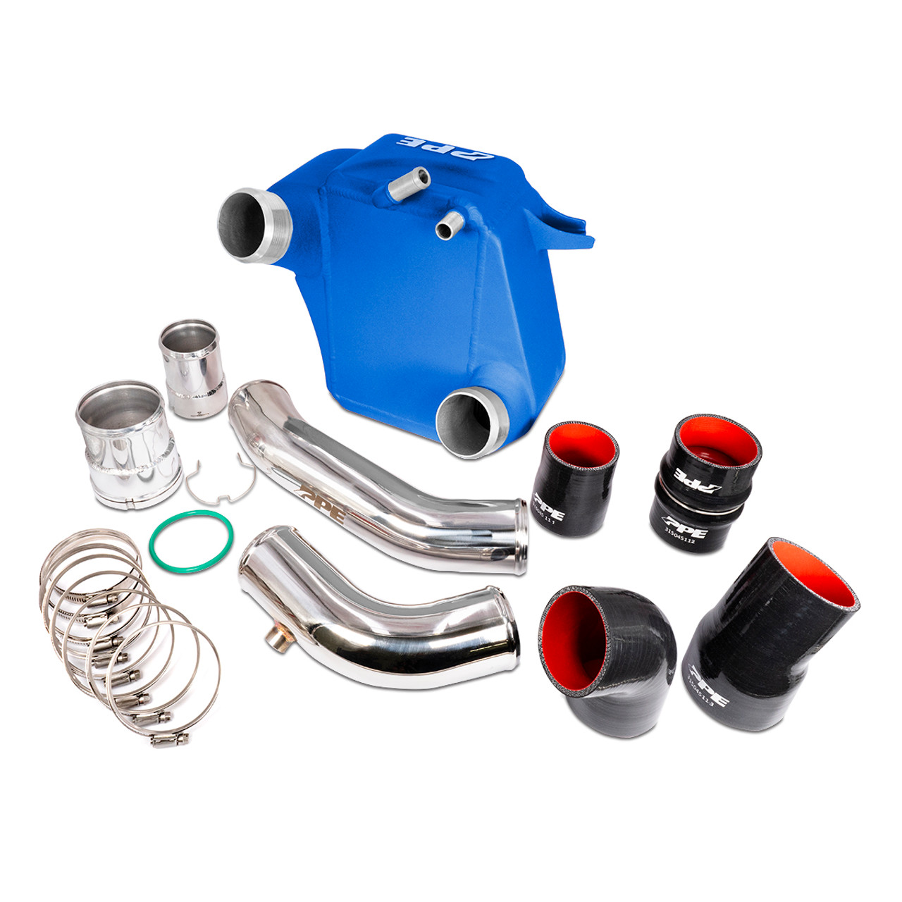 PPE 315045122 2011-2023 FORD 6.7L AIR TO WATER INTERCOOLER KIT BLUE PERFORMANCE