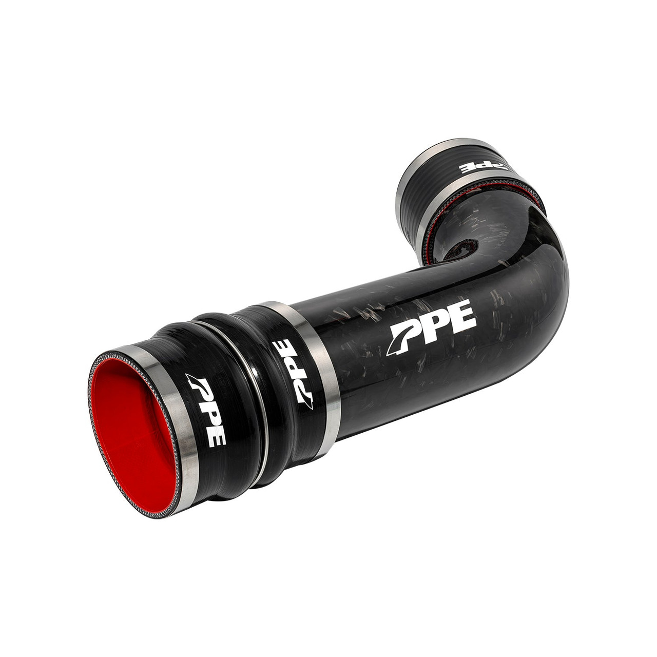 PPE 115020070 TURBO INLET UPGRADE KIT GM 6.6L DURAMAX 2017-2019 L5P CARBON FIBER FORGED PPE 115020070 TURBO INLET UPGRADE KIT GM 6.6L DURAMAX 2017-2019 L5P CARBON FIBER FORGED