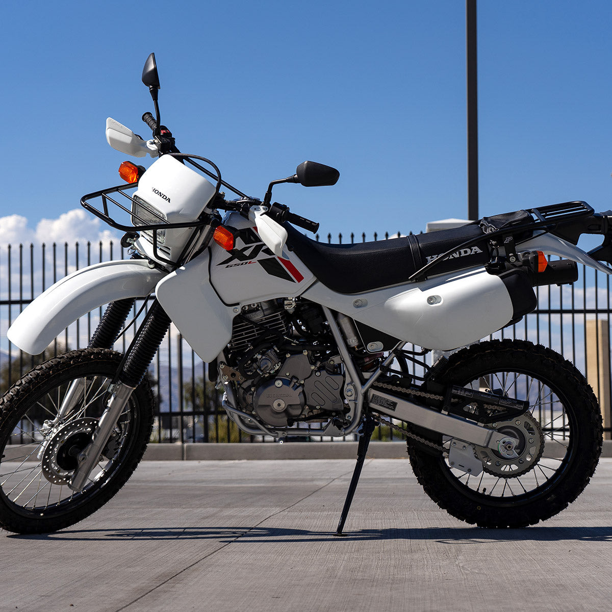 PPE 768011020 REAR MOTORCYCLE LUGGAGE RACK 93-25 HONDA XR650L