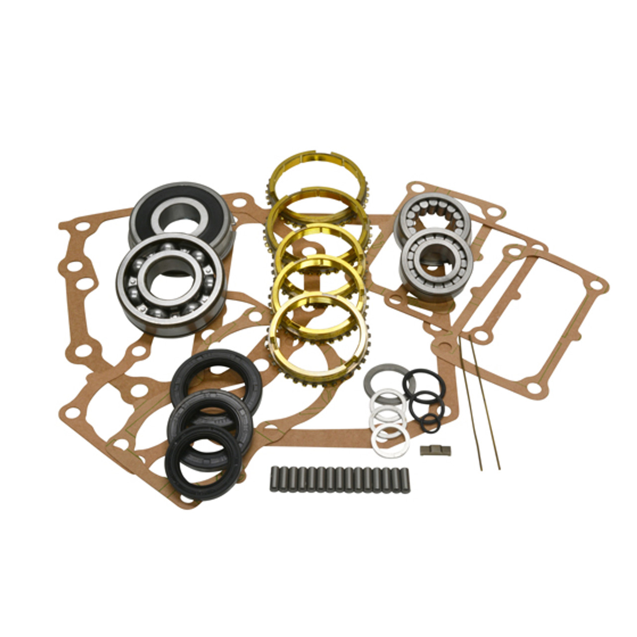 USA ZMBK157WS L52 TRANSMISSION BEARING/SEAL KIT W/SYNCHRO RINGS 80-84 PICKUP 5-SPEED MANUAL TRANS