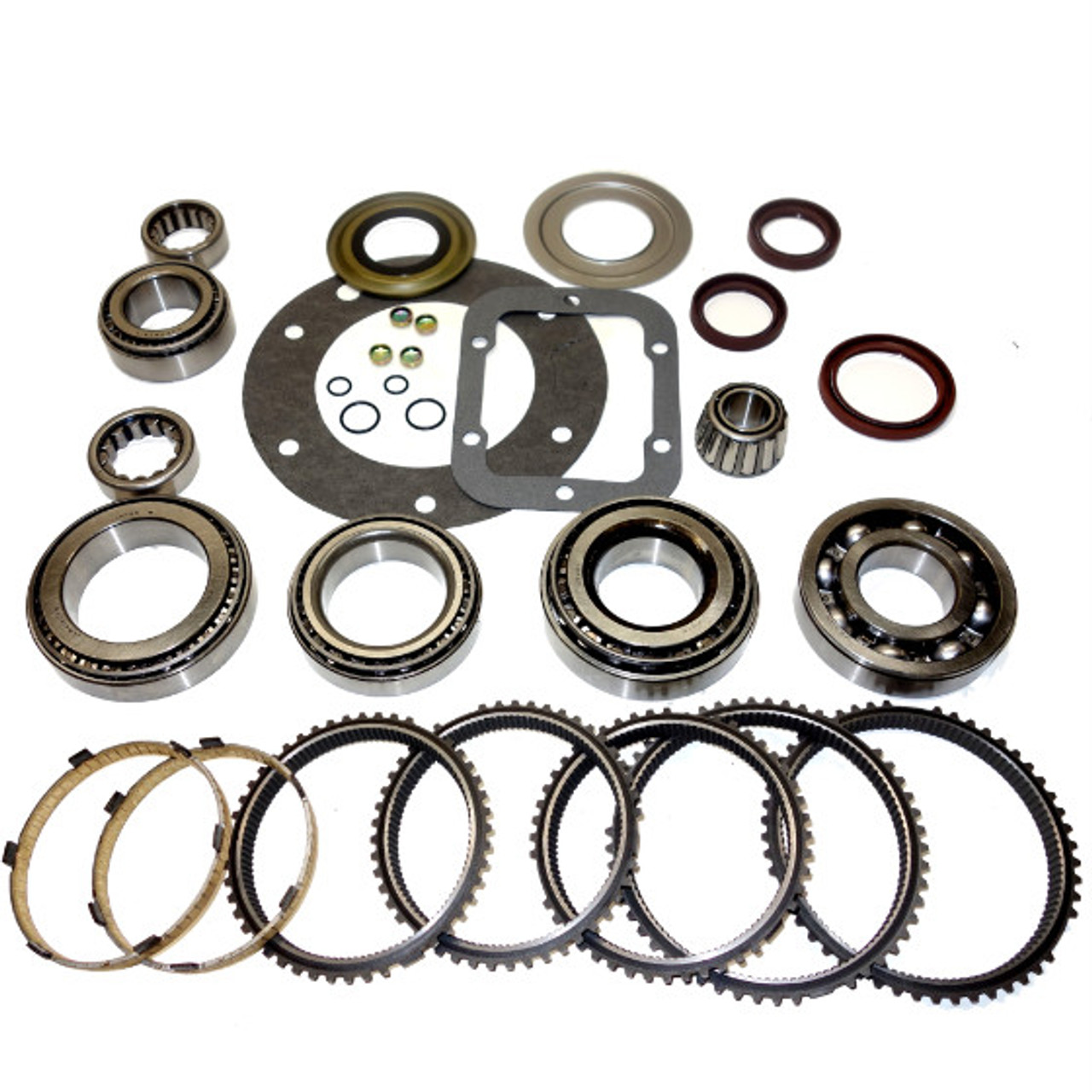 USA ZMBK486WS S6-650 TRANSMISSION BEARING/SEAL KIT W/SYNCHRO RINGS 99-02 F250/F350/F450/F550 SUPER DUTY 6-SPEED MANUAL TRANS