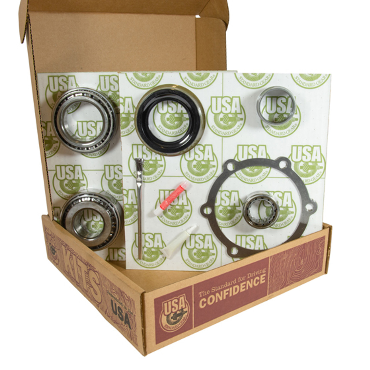 USA ZGK2120 10.5 INCH GM 14 BOLT 4.56 REAR RING AND PINION INSTALL KIT USA STANDARD