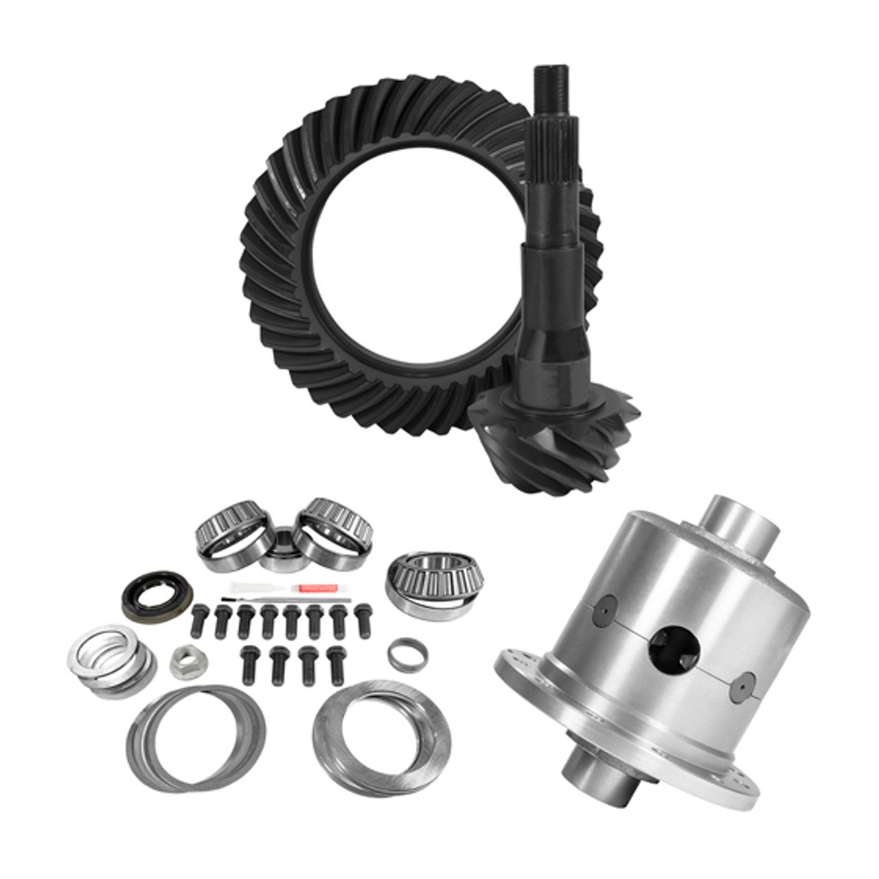 USA ZGK2141 10.5 INCH FORD 4.30 REAR RING AND PINION INSTALL KIT 35 SPLINE POSITRACTION WITH NP 504493/ NP 949481 USA STANDARD
