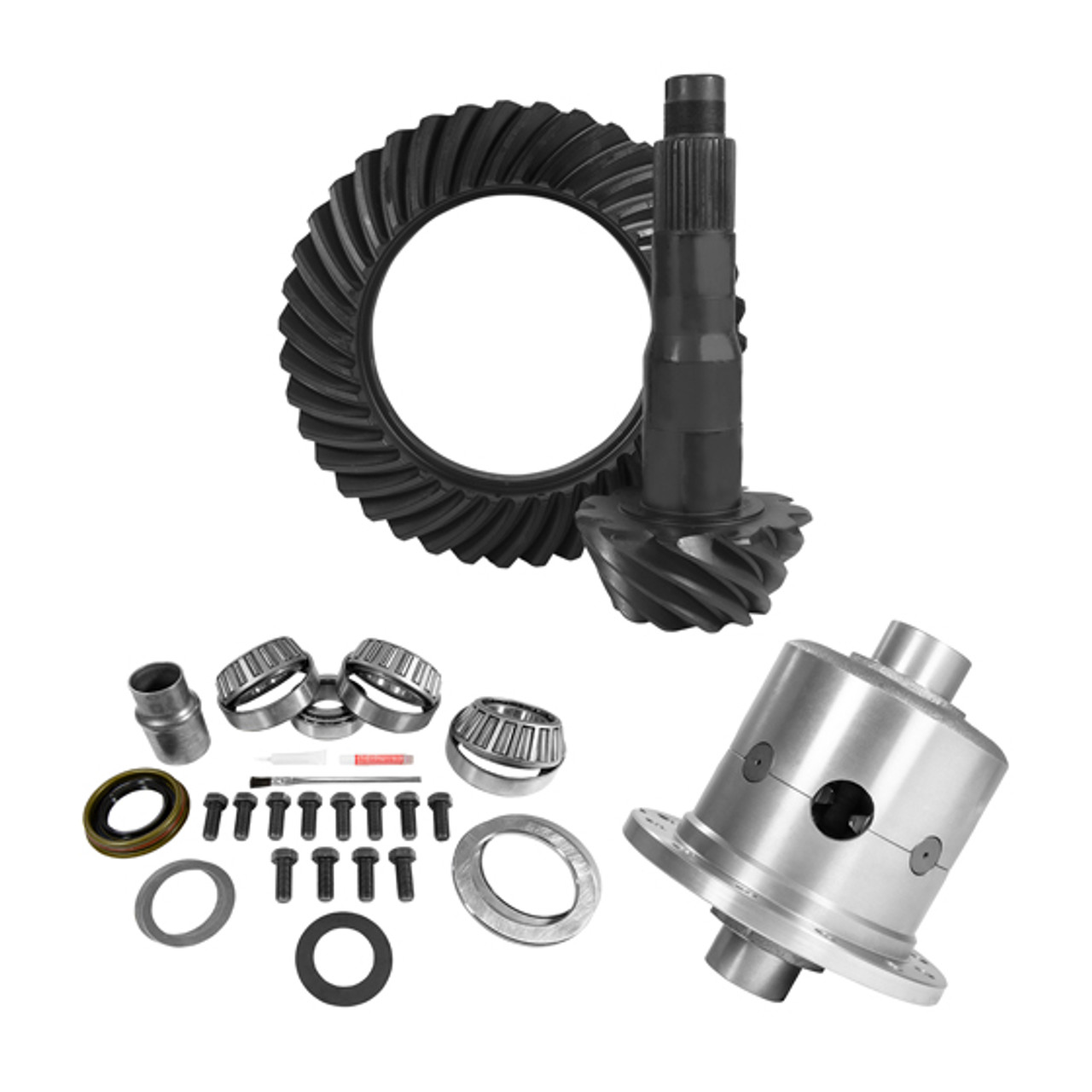 USA ZGK2152 10.5 INCH FORD 3.73 REAR RING AND PINION INSTALL KIT 35 SPLINE POSITRACTION USA STANDARD