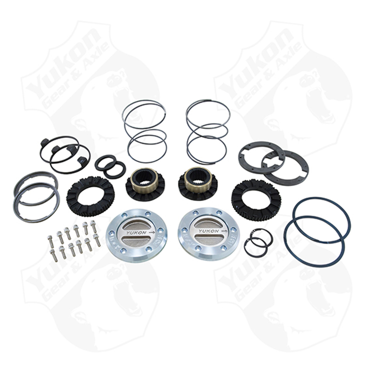 YUKON YHC70003 HARDCORE LOCKING HUB SET FOR DANA 60 30 SPLINE 75-93 DODGE 77-91 GM 78-97 FORD