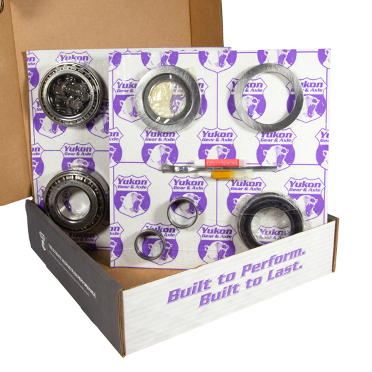 YUKON YGK2248 9.5 INCH GM 3.42 REAR RING AND PINION INSTALL KIT AXLE BEARINGS AND SEALS